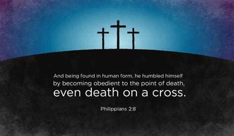 jesus humbled himself to death